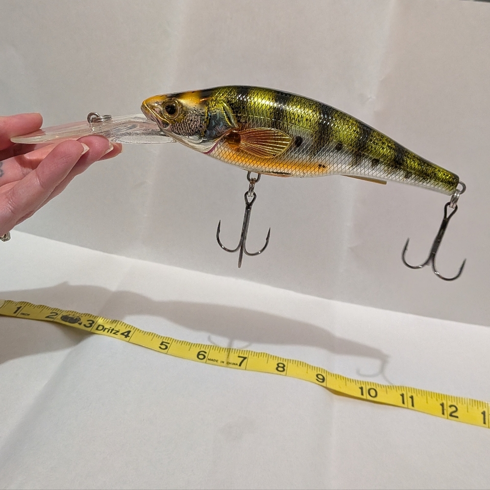 Live Target "Perch" Deep Dive Fishing Lure (Crank Bait)